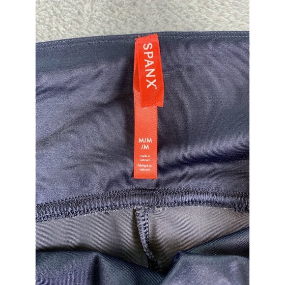 Spanx Velvet Leggings Classic Navy Size Medium Women's NWT - Picture 4 of 7